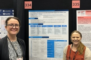 Karen Eagleson and Bridget Abell, CSANZ 2022