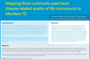 Mapping heart disease-related quality of life instruments to MacNew 7D